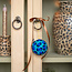 Felt Christmas Hanger Bal Panter turquoise