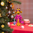 Sjaal met Verhaal Filz Weihnachtshänger Giraffe Shopaholic roze