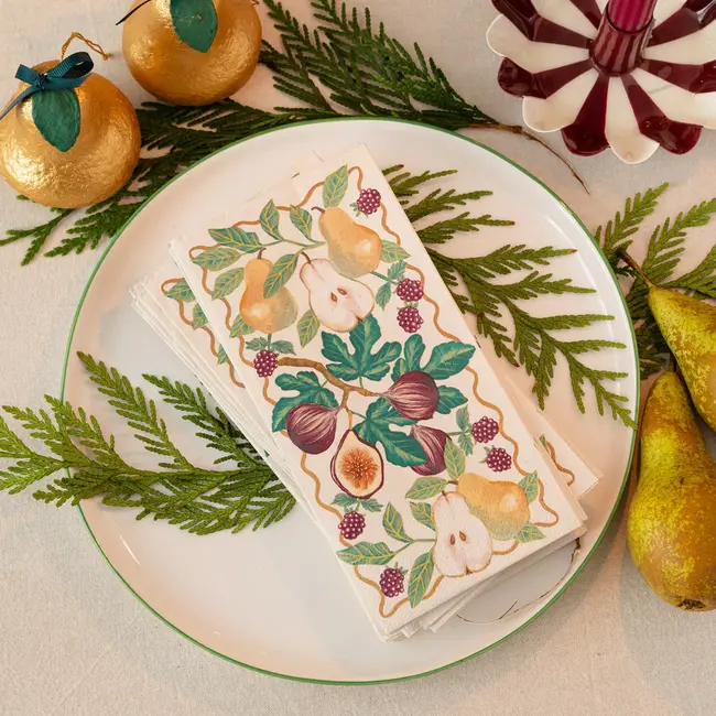 Paper Napkins Long Autumn 16-Pack