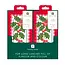 Talking Tables Paper Napkins Long Holly 16-Pack