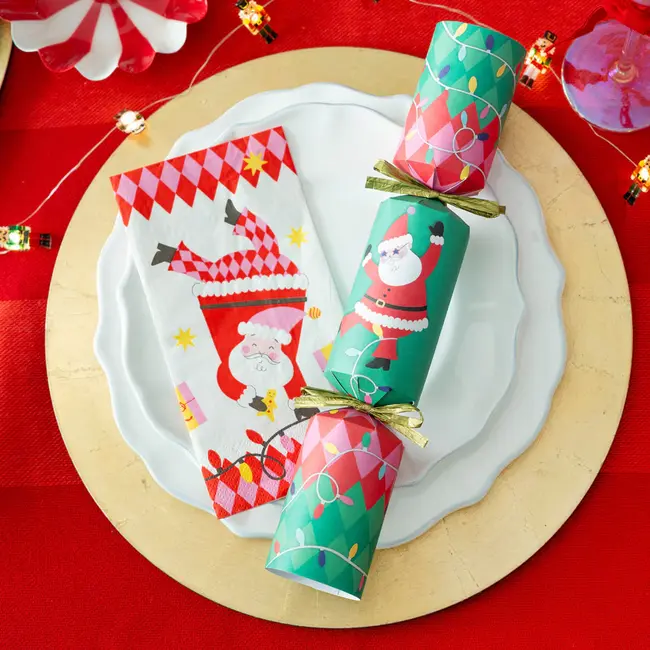 Papierservietten Long Fun Santa 16-Pack