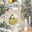 Filz Weihnachtshänger Wantje Met Mistletoe lichtgroen