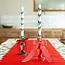 Dinner Kerzen Holly Christmas 3D in Display