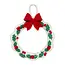 Kranz Filz Holly 25 cm
