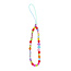 Beaded Phone Strap Happy Heart