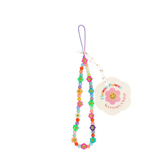 Rex London Beaded Phone Strap Flower Power