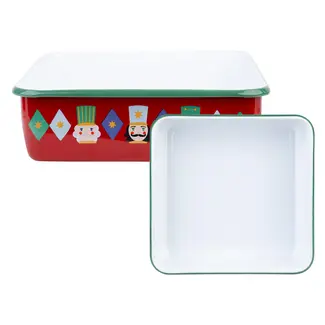 Talking Tables Emaillierte Bratform Nutcracker 26 cm