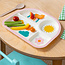 Divider Plate Rainbow Garden