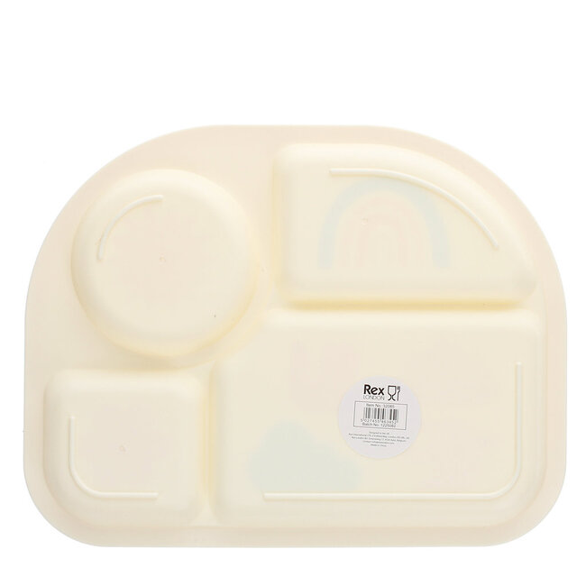 Divider Plate Rainbow Garden