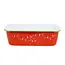 Enamel Loaf Tin Santa 23 cm
