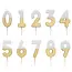 Starter Set 30 candles gold/white