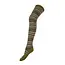 Gemjar Over the Knee Socken Wollmix Striped brown