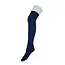 Over the Knee Socken Wollmix dark blue & light blue