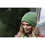 Hat Woolmix Fleece lined green