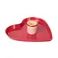 Kerzenhalter Emaille Heart