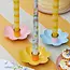 Candle Holder Enamel Flower assorti