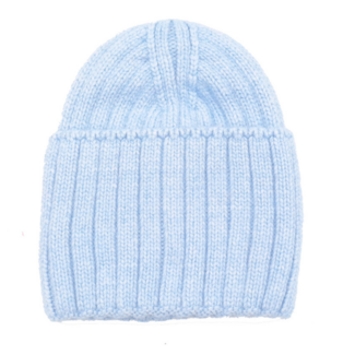 Pure & Cozy Mütze Woolmix Angora sky