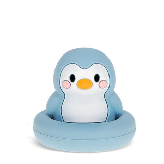 Rex London Bath Toy Penguin blue