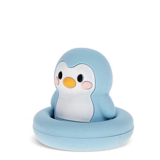 Bath Toy Penguin blue