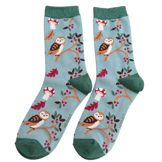 Damen-Socken Matchbox Woodland