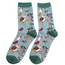 Damen-Socken Matchbox Woodland