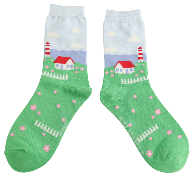Socken Bamboo By The Sea Socks blue