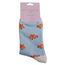 Socken Bamboo Clownfish ice blue