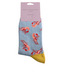 Socks Bamboo Shrimp powder blue