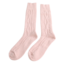 Miss Sparrow Socks Winter Cable pink