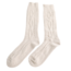Socken Winter Cable oatmeal