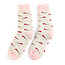 Miss Sparrow Socks Winter Little Robins silver
