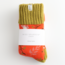 Socken Winter Woodland burnt orange