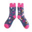 Socks Winter Woodland navy