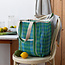 Recycled Tote Bag Woven blue/green