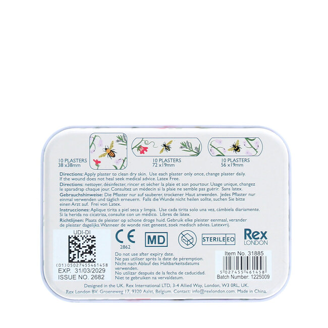 Pflaster in Dose Garden Bees