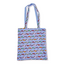 Tote Bag Sausage Dog light blue