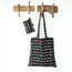 Tote Bag Sausage Dog black