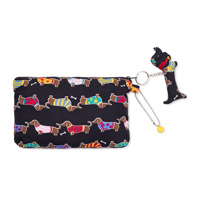 Tote Bag Sausage Dog black