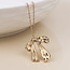 Gold plated Necklace Colette polished Bow