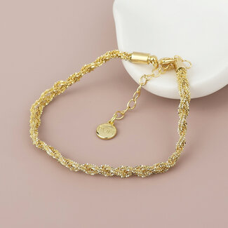 POM Gold plated Bracelet Willow