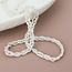 Silver plated Necklace Willow