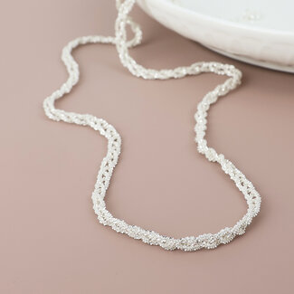 POM Silver plated Necklace Willow