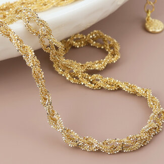 POM Gold plated Necklace Willow