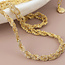 POM Gold plated Necklace Willow