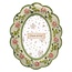 Clayre & Eef Photo Frame Flowers oval