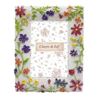 Clayre & Eef Photo Frame Flowers