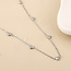 POM Platinum plated waterproof Necklace Whisper Tiny Hearts