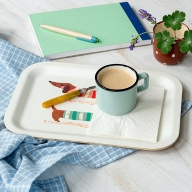 Wooden Tray Sausage Dog