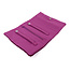 Jewellery Roll Velvet Embroidered Bramble plum