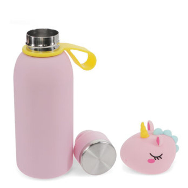 Stainless Steel Bottle Animal Head Unicorn